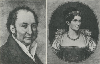 König Max I. und Königin Caroline von Bayern
